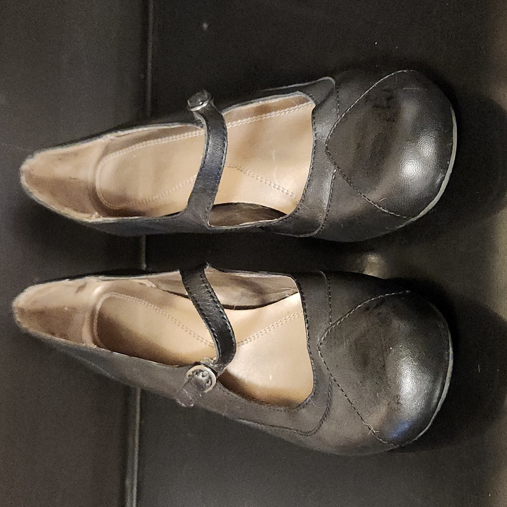 Natural Soul High Heel Mary Janes